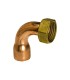 5002 GC - 2 piece elbow copper/brass - Flat bearing