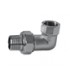 Elbow union - Nickel plated - Conical bearing