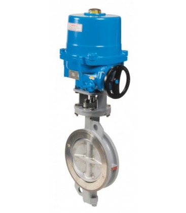 1113 - Carbon steel double offset butterfly valve