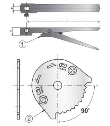 7H0000 - HandLever