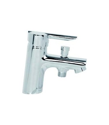 Bath/shower single hole mixer