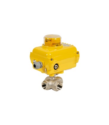 781 XS T - 3 way stainless steel ball valve SA05
