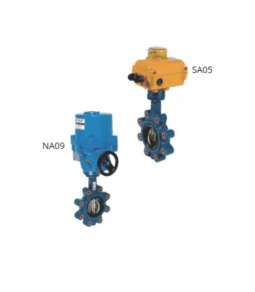 1135 - Cast iron butterfly valve SA05 NA09