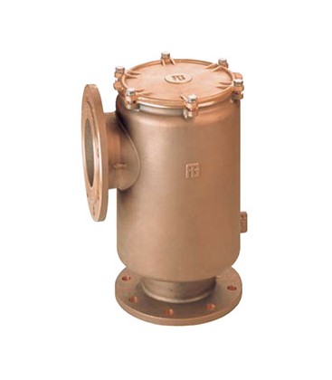 1283 -Vertical intake water strainer with PN6/PN16 flanges