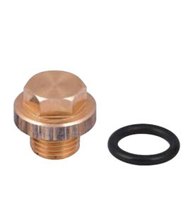 KIT1281T- Strainer drain plug with neoprene o-ring