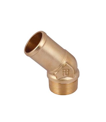 0900-45° hose connector M