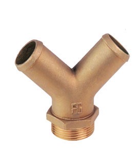1022-Y-shaped hose connector with male head