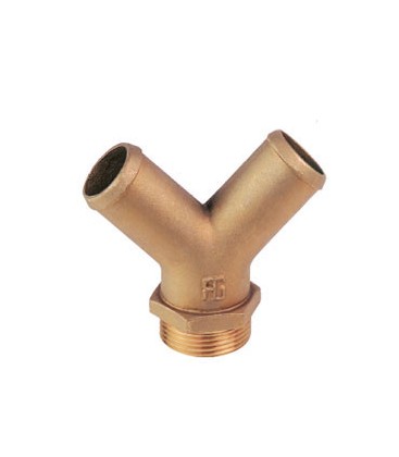 1022-Y-shaped hose connector with male head