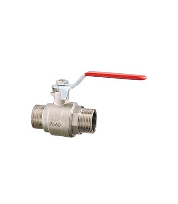 1572-Lever operated ball valve M-M full flow