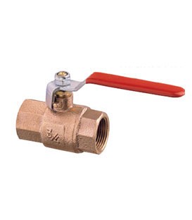 2080-Lever operated ball valve F-F - full flow bronze body
