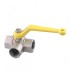 1905-Full flow 3 ways diverter valve “L” flow F-F-F