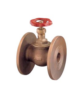 1630-“Globe” valve metal tightness with undrilled or PN6/16 drilled flanges
