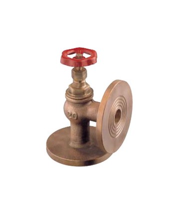1650-‘’Globe” angle valve metal tightness with undrilled or PN6/16 drilled flanges