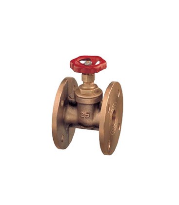 1660-Gate valve with PN6/16 drilled flanges