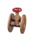 1660-Gate valve with PN6/16 drilled flanges
