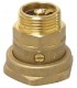Free nut check valve