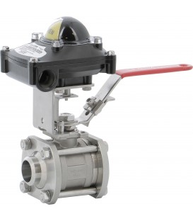 ELITR - Ball valve with APL limit switch box Reduced bore
