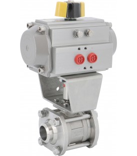ALPHAIR - ELIT PNEUMATIC ACTUATED STAINLESS STEEL BALL VALVE