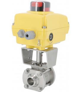 SA05 ELITR Electric actuated stainless steel ball valve with reduced bore