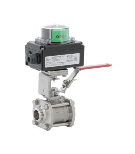 ELIT- Ball valve  with SF limit switch box