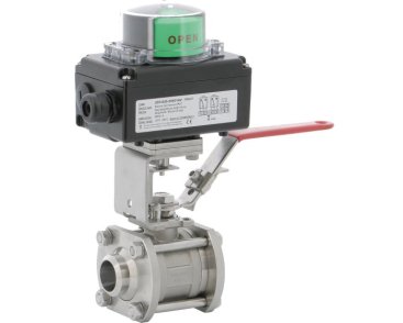 ELIT- Ball valve  with SF limit switch box