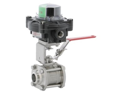 ELIT - Ball valve  with SK limit switch box