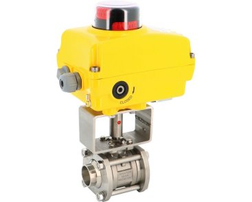 ELIT - Electric actuated stainless steel ball valve