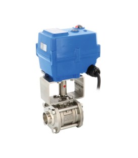 ELIT - Electric actuated stainless steel ball valve