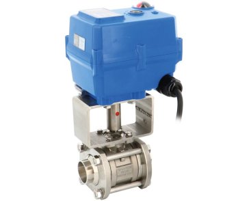 ELIT - Electric actuated stainless steel ball valve