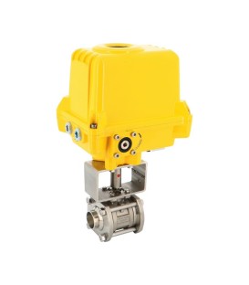 ELIT - Electric actuated stainless steel ball valve