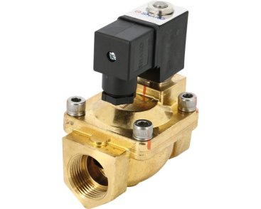 PU 225-H Brass solenoid valves normally closed - High pressure