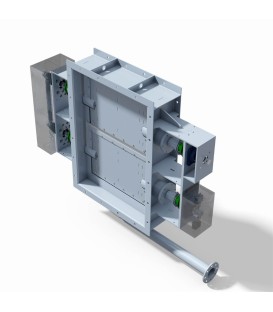 Multi Louver Damper with AirSealingSystem for Total Tightness 100%