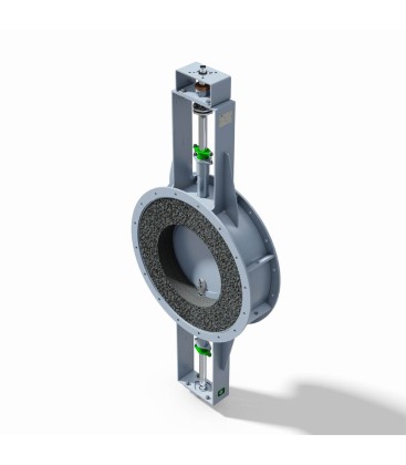 Refractory Lined Damper Valve