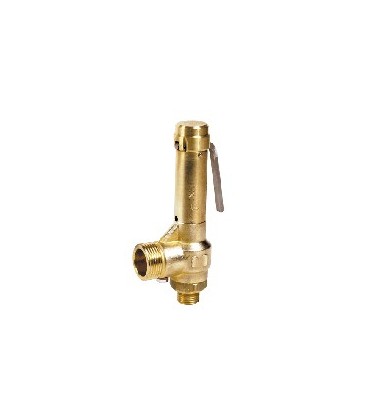 2851 - Brass - Pipe outlet & lever