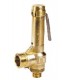 2851 - Brass - Pipe outlet & lever