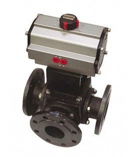 783 L - 3 day carbon steel flanged ball valve double acting