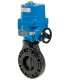 PL1 - PVC-U - Butterfly valve with electric actuator EPDM seat