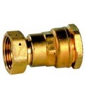 Brass fittings for polyethylene pipes